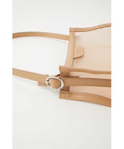 MOUSSY(マウジー)の「SHEER MESH HANDLE バッグ(ハンドバッグ・レディース・ライトブルー/ブラック/ベージュ・FREE)」の17枚目の写真