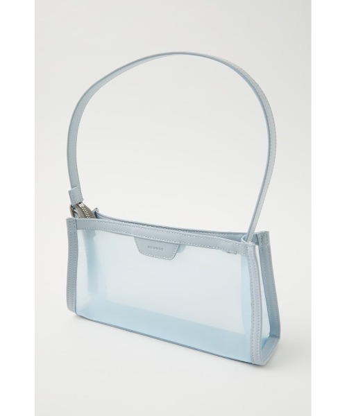 MOUSSY(マウジー)の「SHEER MESH HANDLE バッグ(ハンドバッグ・レディース・ライトブルー/ブラック/ベージュ・FREE)」の9枚目の写真