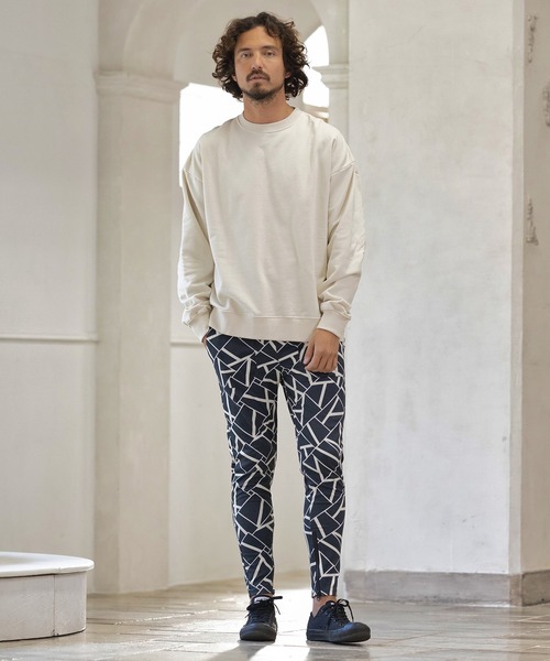 Magine(マージン)の「mp9730-PATTERNED GIMMICK PANTS パンツ(その他パンツ・メンズ・ホワイト×ブラック/ブラック×ホワイト/ブラック×イエロー・46/48/44)」の14枚目の写真