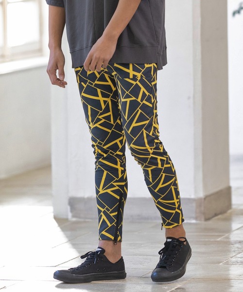 Magine(マージン)の「mp9730-PATTERNED GIMMICK PANTS パンツ(その他パンツ・メンズ・ホワイト×ブラック/ブラック×ホワイト/ブラック×イエロー・46/48/44)」の20枚目の写真