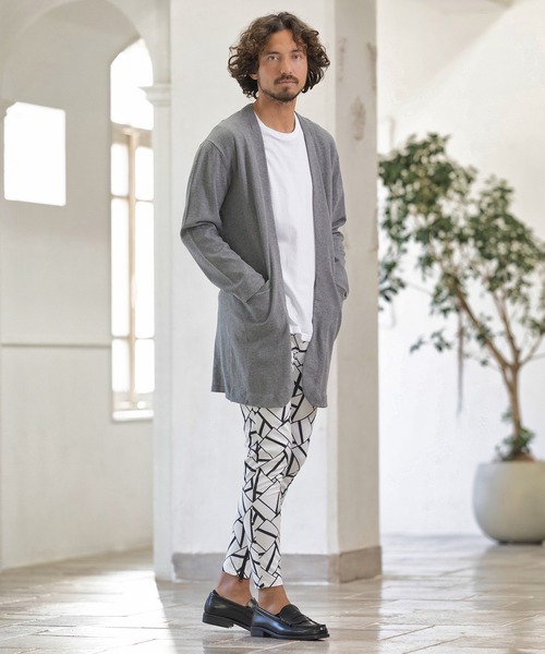 Magine(マージン)の「mp9730-PATTERNED GIMMICK PANTS パンツ(その他パンツ・メンズ・ホワイト×ブラック/ブラック×ホワイト/ブラック×イエロー・46/48/44)」の21枚目の写真