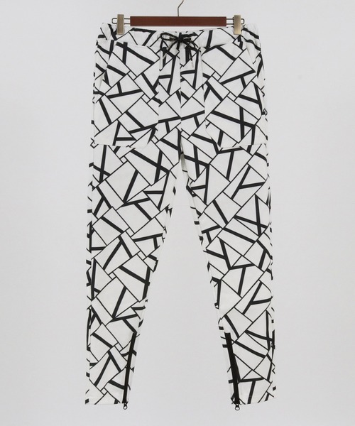 Magine(マージン)の「mp9730-PATTERNED GIMMICK PANTS パンツ(その他パンツ・メンズ・ホワイト×ブラック/ブラック×ホワイト/ブラック×イエロー・46/48/44)」の16枚目の写真