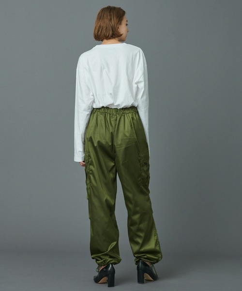 新入荷 セール】サテンカーゴパンツ（カーゴパンツ）｜N.O.R.C（ノーク パンツ
