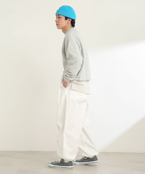 SENSE OF PLACE by URBAN RESEARCH（センスオブプレイスバイアーバンリサーチ）の「リブロールワッチ（ニットキャップ/ビーニー・メンズ・ライトブルー/ブラック/ネイビー/グリーン/アイボリー・ONE）」の17枚目の写真