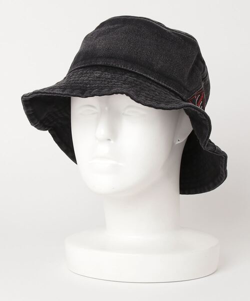 DIESEL（ディーゼル）の「ユニセックス バケットハット（ハット・メンズ・ブラック/ブラウン・02/01）」の3枚目の写真
