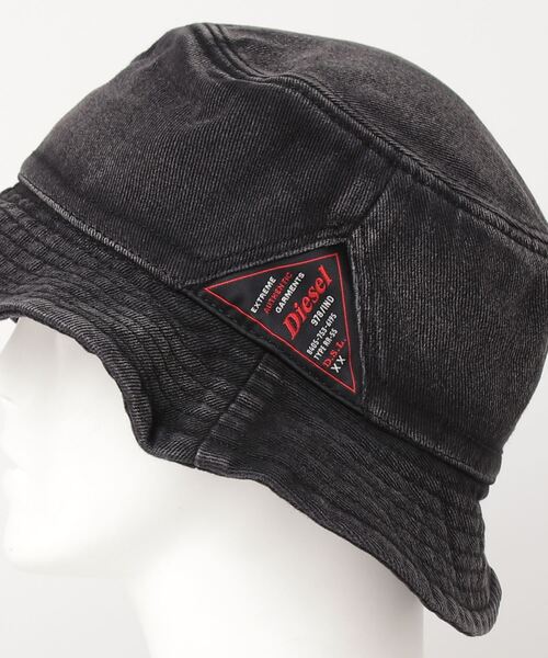 DIESEL（ディーゼル）の「ユニセックス バケットハット（ハット・メンズ・ブラック/ブラウン・02/01）」の5枚目の写真
