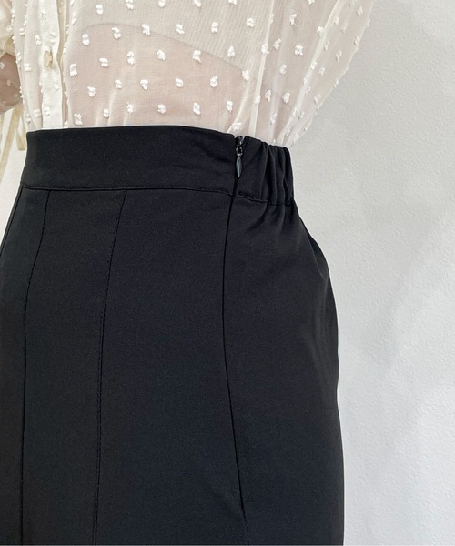 EPIMI E'PIMMY（エピミエピミー）の「ボックスプリーツロングスカート（スカート・レディース・ブラック/モカ・MEDIUM）」の13枚目の写真