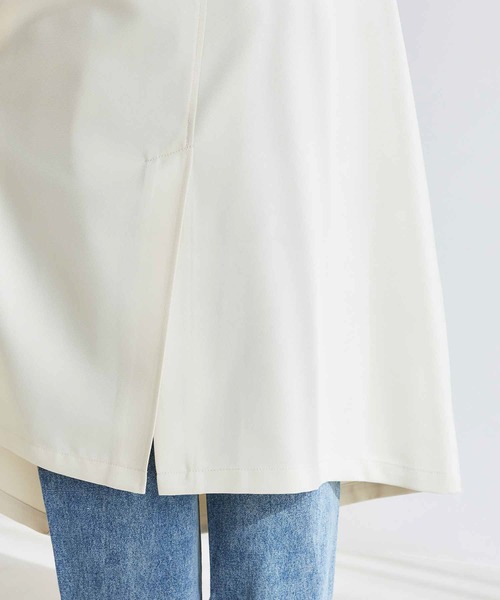 vis-`a-vis(ビサビ)の「【一部店舗限定】【2WAY】オーバーサイズスタンドカラー&ステンカラーコート(ステンカラーコート・レディース・キナリ/ベージュ/ライトグリーン・M/S)」の22枚目の写真