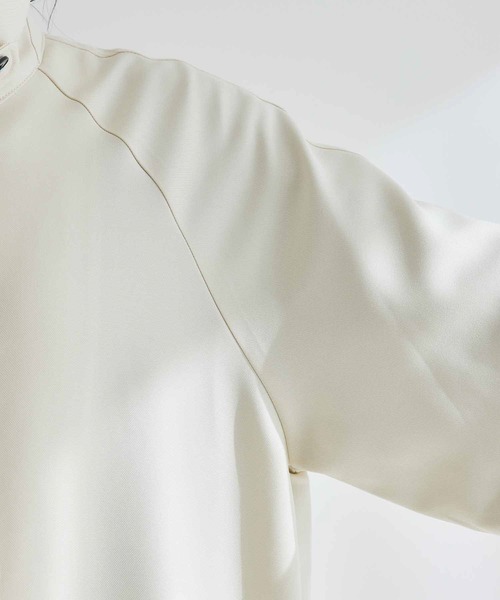 vis-`a-vis(ビサビ)の「【一部店舗限定】【2WAY】オーバーサイズスタンドカラー&ステンカラーコート(ステンカラーコート・レディース・キナリ/ベージュ/ライトグリーン・M/S)」の20枚目の写真