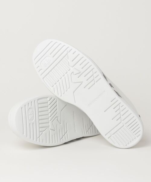 EMPORIO ARMANI（エンポリオアルマーニ）の「【エンポリオ アルマーニ】イーグルマークソール レースアップスニーカー（スニーカー・メンズ・ホワイト系その他・6/8/9/7）」の4枚目の写真