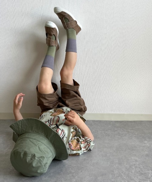 MAKE YOUR DAY（メイクユアデイ）の「熱帯魚総柄半袖Tシャツ■80～140cm（Tシャツ/カットソー・キッズ・オフホワイト/ミント・90/100/110/120/80/130/140）」の5枚目の写真