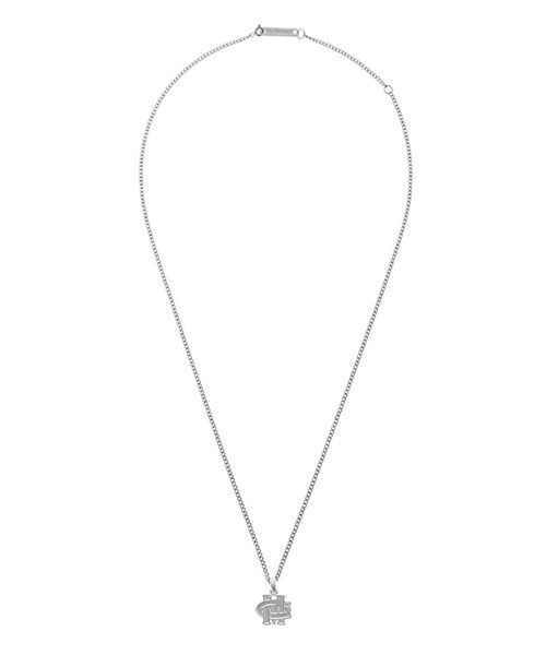 MAHAGRID(マハグリッド)の「『mahagrid/マハグリッド』TEAM LOGO NECKLACE/チームロゴ プラネットネックレス(ネックレス・メンズ・シルバー・FREE)」の2枚目の写真