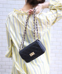 SLOBE IENA | 【AULENTTI/オウレンティ】キルティングチェーンショルダーバッグ◆(ショルダーバッグ)