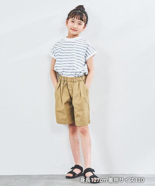 coen（コーエン）の「【coen キッズ/ジュニア】リピT・USAコットンハイネックTシャツ（Tシャツ/カットソー・キッズ・その他/ホワイト/ライトグレー/その他4/オレンジ・130/110/100/120/150/140）」の19枚目の写真