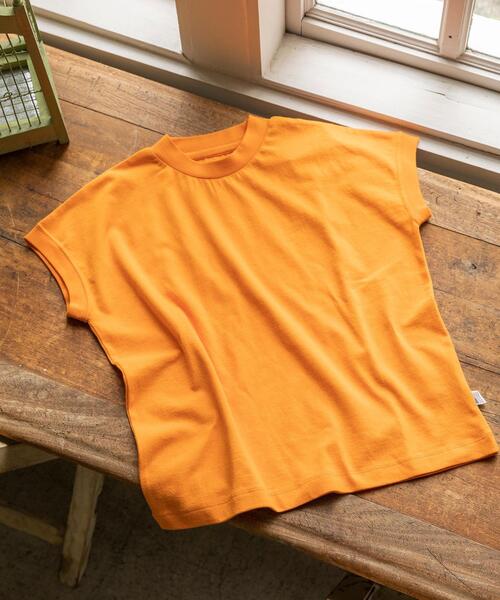 coen（コーエン）の「【coen キッズ/ジュニア】リピT・USAコットンハイネックTシャツ（Tシャツ/カットソー・キッズ・その他/ホワイト/ライトグレー/その他4/オレンジ・130/110/100/120/150/140）」の20枚目の写真