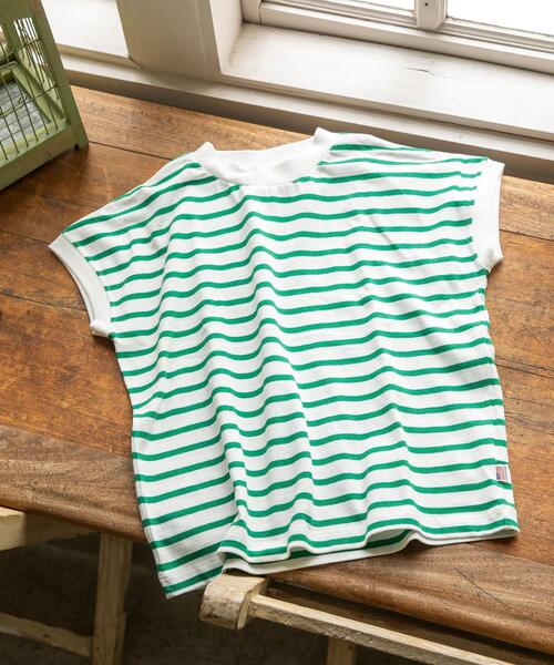 coen（コーエン）の「【coen キッズ/ジュニア】リピT・USAコットンハイネックTシャツ（Tシャツ/カットソー・キッズ・その他/ホワイト/ライトグレー/その他4/オレンジ・130/110/100/120/150/140）」の12枚目の写真