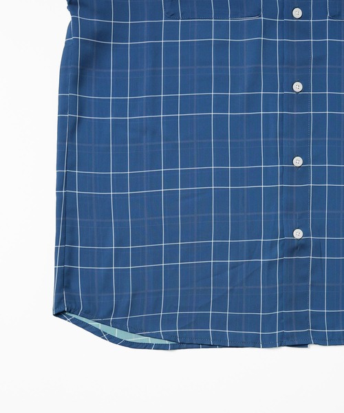 X-girl（エックスガール）の「WIDE SLEEVE PLAID SHIRT（シャツ/ブラウス・レディース・ブラック/ブルー・S/M）」の14枚目の写真