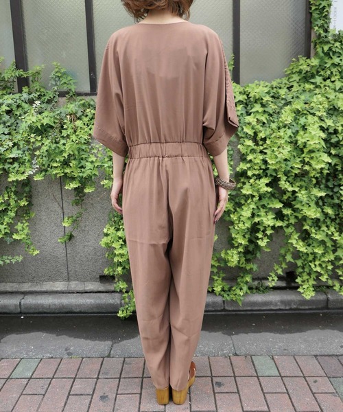 CORNERS(コーナーズ)の「ダブルボタンドルマンオールインワン(サロペット/オーバーオール・レディース・ブラック/ベージュ/ブラウン/カーキ・M)」の11枚目の写真