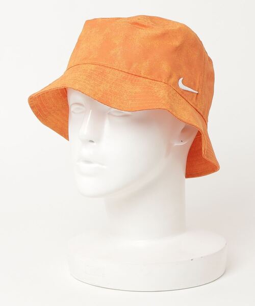 NIKE（ナイキ）の「NIKE U NRG BUCKET / ナイキ バケットハット【SP】（ハット・メンズ・オレンジ・S/M）」の2枚目の写真