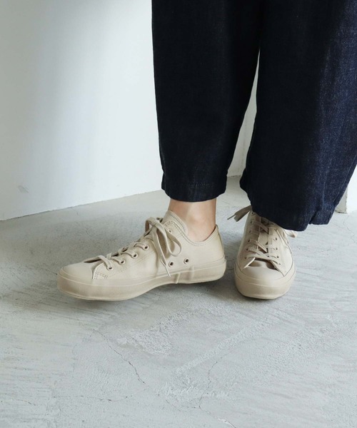 note et silence (ノートエシロンス)の「▲moon star LOW BASKET(スニーカー・レディース・チャコールグレー/ベージュ・23.0cm/24.0cm)」の13枚目の写真