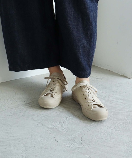 note et silence (ノートエシロンス)の「▲moon star LOW BASKET(スニーカー・レディース・チャコールグレー/ベージュ・23.0cm/24.0cm)」の14枚目の写真