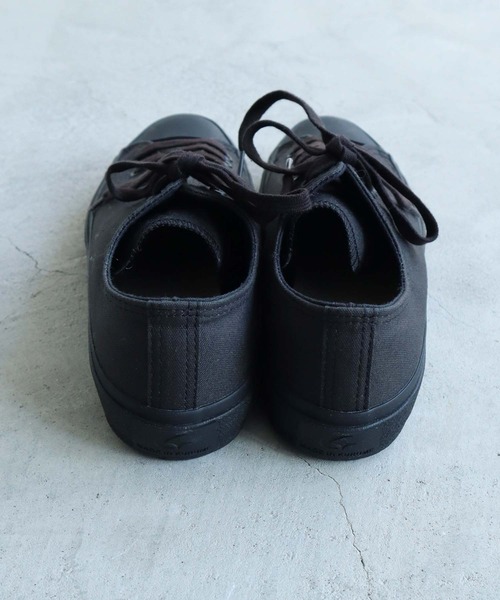 note et silence (ノートエシロンス)の「▲moon star LOW BASKET(スニーカー・レディース・チャコールグレー/ベージュ・23.0cm/24.0cm)」の6枚目の写真