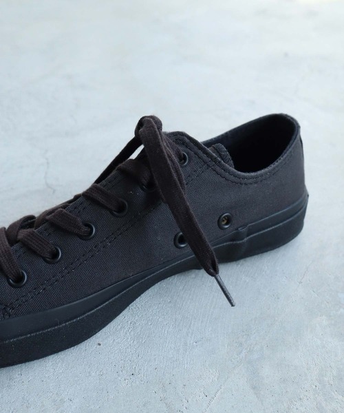 note et silence (ノートエシロンス)の「▲moon star LOW BASKET(スニーカー・レディース・チャコールグレー/ベージュ・23.0cm/24.0cm)」の8枚目の写真