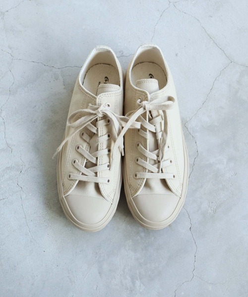 note et silence (ノートエシロンス)の「▲moon star LOW BASKET(スニーカー・レディース・チャコールグレー/ベージュ・23.0cm/24.0cm)」の18枚目の写真