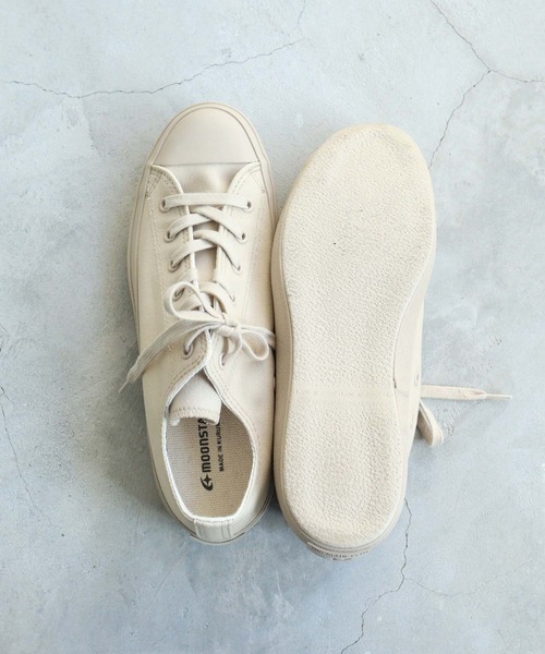 note et silence (ノートエシロンス)の「▲moon star LOW BASKET(スニーカー・レディース・チャコールグレー/ベージュ・23.0cm/24.0cm)」の19枚目の写真