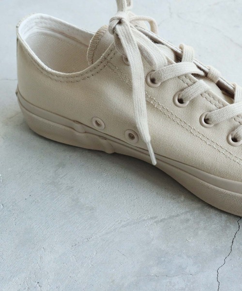 note et silence (ノートエシロンス)の「▲moon star LOW BASKET(スニーカー・レディース・チャコールグレー/ベージュ・23.0cm/24.0cm)」の21枚目の写真