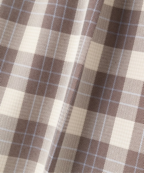 N.（N. Natural Beauty Basic）（エヌエヌナチュラルビューティーベーシック）の「《n.'look》◆スプリングチェックワイドパンツ（その他パンツ・レディース・ブラウン/イエロー/ライラック・MEDIUM）」の22枚目の写真