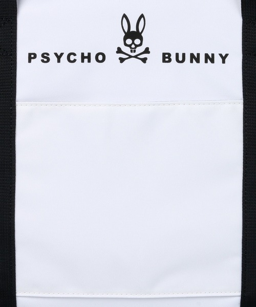 Psycho Bunny（サイコバニー）の「[GOLF]ベーシック ロゴ ボストンバッグ（ボストンバッグ・メンズ・ホワイト/ブラック・FREE）」の7枚目の写真