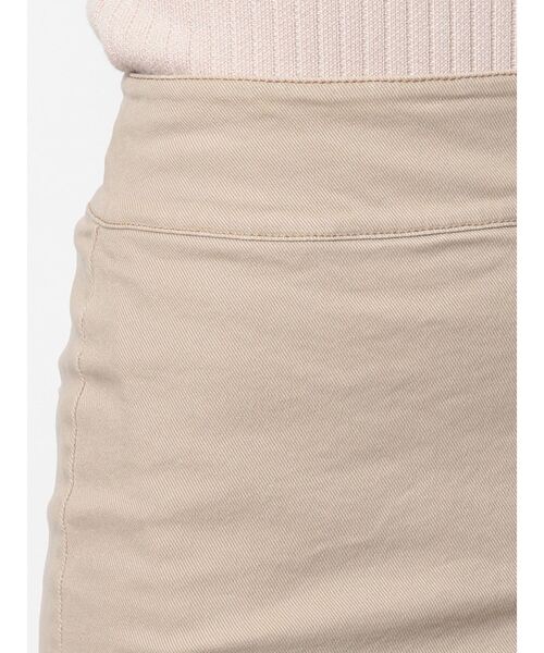 RESEXXY（リゼクシー）の「配色ステッチハイウエストミニスカート（スカート・レディース・ベージュ/アイボリー/ブラック・FREE）」の13枚目の写真