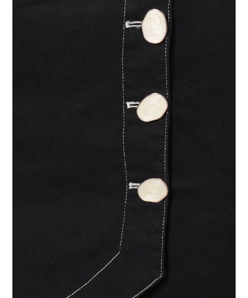 RESEXXY（リゼクシー）の「配色ステッチハイウエストミニスカート（スカート・レディース・ベージュ/アイボリー/ブラック・FREE）」の8枚目の写真