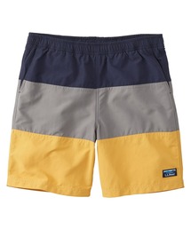 L.L.Bean | クラシック・サプレックス・スポーツ・ショーツ、8インチ　カラーブロック 米国フィット・レギュラー(水着)