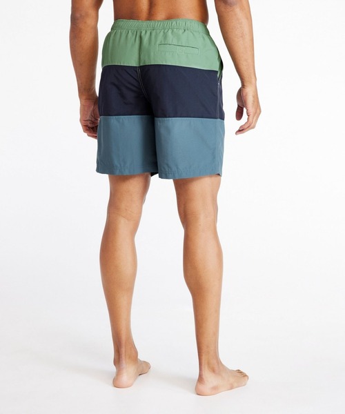 L.L.Bean（エルエルビーン）の「クラシック・サプレックス・スポーツ・ショーツ、8インチ　カラーブロック 米国フィット・レギュラー（水着・メンズ・イエロー系その他・MEDIUM/LARGE/SMALL）」の9枚目の写真
