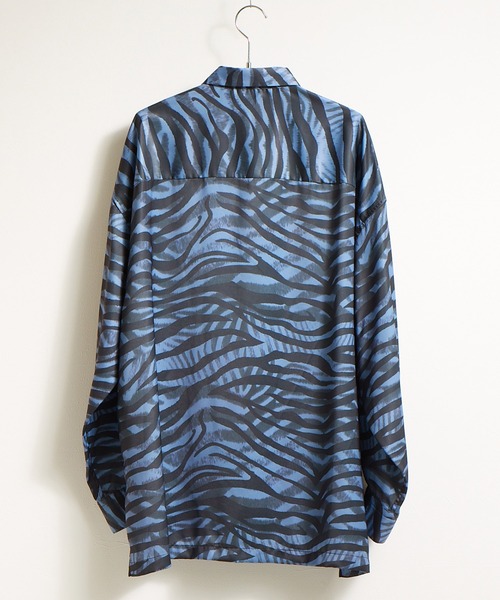 UN STELLA(アンステラ)の「【UNSTELLA】ALL GRAPHIC PRINTED SHIRT / ビッグシルエット グラフィックプリントシャツ(シャツ/ブラウス・メンズ・ブラック系/ネイビー系/ネイビー系1/レッド系/ホワイト系・MEDIUM/LARGE)」の13枚目の写真