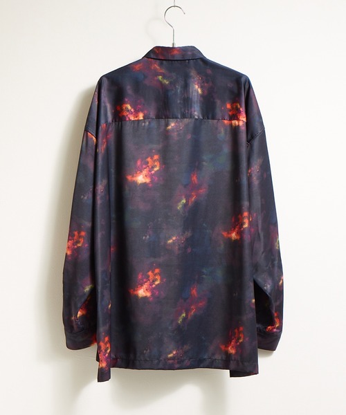 UN STELLA(アンステラ)の「【UNSTELLA】ALL GRAPHIC PRINTED SHIRT / ビッグシルエット グラフィックプリントシャツ(シャツ/ブラウス・メンズ・ブラック系/ネイビー系/ネイビー系1/レッド系/ホワイト系・MEDIUM/LARGE)」の14枚目の写真