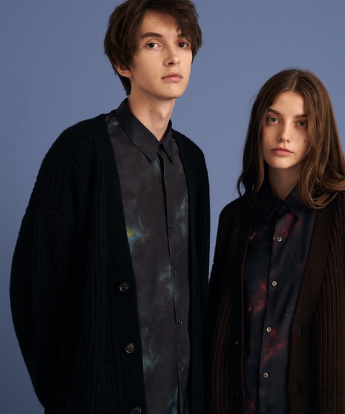 UN STELLA(アンステラ)の「【UNSTELLA】ALL GRAPHIC PRINTED SHIRT / ビッグシルエット グラフィックプリントシャツ(シャツ/ブラウス・メンズ・ブラック系/ネイビー系/ネイビー系1/レッド系/ホワイト系・MEDIUM/LARGE)」の15枚目の写真