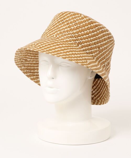 FREE'S MART（フリーズマート）の「ペーパーバケットハット（ハット・レディース・ベージュ系その他/オレンジ系その他・ﾌﾘ-）」の7枚目の写真