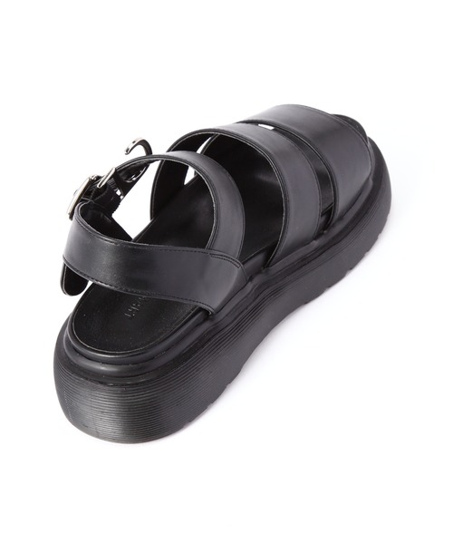 FREE'S MART（フリーズマート）の「ツインバックルサンダル（サンダル・レディース・ブラック・LARGE/MEDIUM/SMALL）」の10枚目の写真