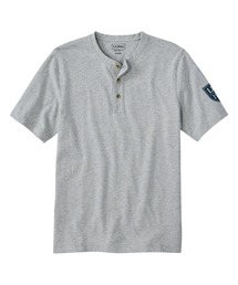 L.L.Bean | ケアフリー・アンシュリンカブル・ティ・ヘンリー・ウィズ・モチーフ、半袖 ジャパン・フィット(Tシャツ/カットソー)