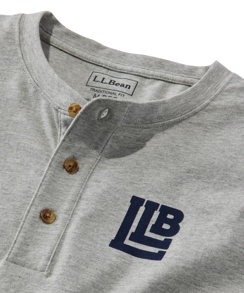 L.L.Bean(エルエルビーン)の「ケアフリー・アンシュリンカブル・ティ・ヘンリー・ウィズ・モチーフ、半袖 ジャパン・フィット(Tシャツ/カットソー・メンズ・ホワイト/グレー/ネイビー/ブラック/ブラック系/グレー系/ネイビー系/ホワイト系/ネイビー系1/グレー系1/ホワイト系1/ブラック系1/ネイビー系2/グレー系2/ブラック系2/ホワイト系2/ブラック系3/グレー系3/ネイビー系3/ホワイト系3・SMALL/LARGE/MEDIUM/XX-LARGE/X-LARGE)」の22枚目の写真