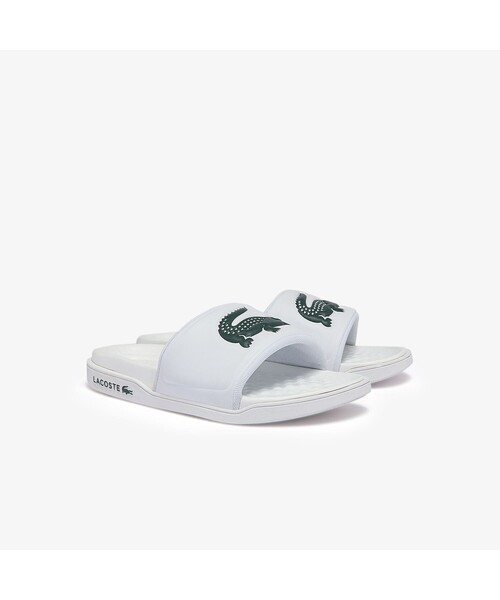 LACOSTE(ラコステ)の「ウィメンズ CROCO DUALISTE 0722 2(スニーカー・レディース・ホワイト×グリーン/ブラック×ホワイト・22.5cm/23.5cm/24.0cm/25.0cm)」の6枚目の写真