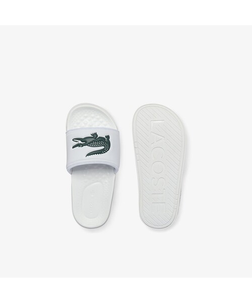 LACOSTE(ラコステ)の「ウィメンズ CROCO DUALISTE 0722 2(スニーカー・レディース・ホワイト×グリーン/ブラック×ホワイト・22.5cm/23.5cm/24.0cm/25.0cm)」の8枚目の写真