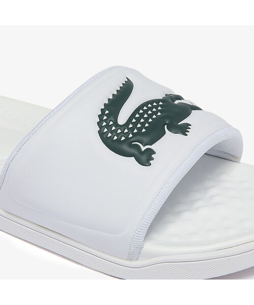 LACOSTE(ラコステ)の「ウィメンズ CROCO DUALISTE 0722 2(スニーカー・レディース・ホワイト×グリーン/ブラック×ホワイト・22.5cm/23.5cm/24.0cm/25.0cm)」の10枚目の写真