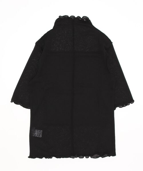 PUAL CE CIN(ピュアルセシン)の「【WEB限定】シアーネット半袖ハイネックプルオーバー(Tシャツ/カットソー・レディース・ライトグレー/ブラック/オフホワイト・FREE)」の20枚目の写真