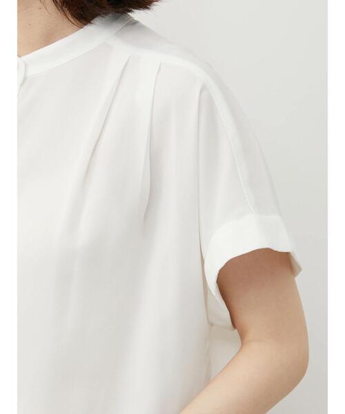 Green　Parks（グリーンパークス）の「・ELENCARE DUE イロイロボタンブラウス（シャツ/ブラウス・レディース・ブラック/オフホワイト/イエロー・FREE）」の16枚目の写真