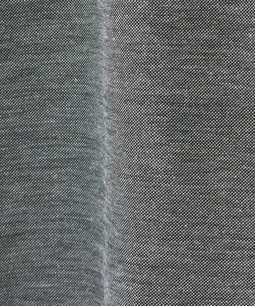 5351 POUR LES HOMMES（ゴーサンゴーイチプールオム）の「【BLANC】スキッパーポロシャツ（ポロシャツ・メンズ・チャコールグレー/ブラック/ネイビー・46/48）」の4枚目の写真