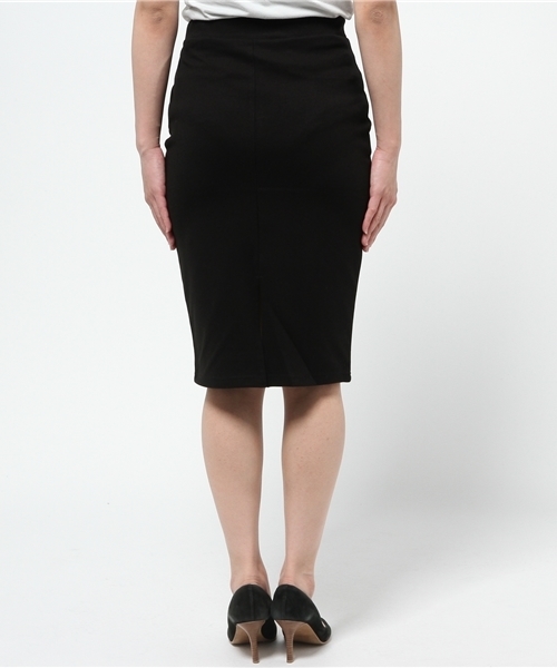 EVRIS(エヴリス)の「スリットポンチタイトSK(スカート・レディース・ブラック/カーキ/レッド・S/M)」の6枚目の写真